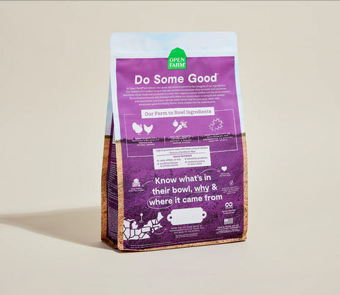 Open Farm Grain Free Senior Dry Dog Food - Turkey & Chicken - 4lb Bag