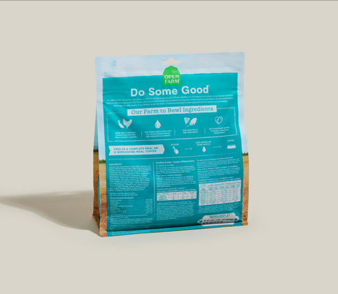 Open Farm Puppy Freeze Dried Dog Food - Chicken & Salmon - 13.5oz Bag