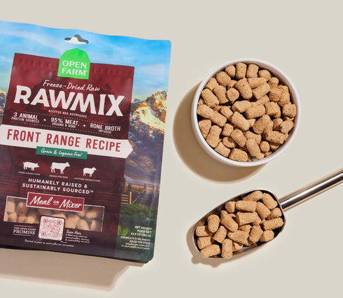 Open Farm RawMix Freeze Dried Raw Dog Food - Front Range - 13.5oz Bag