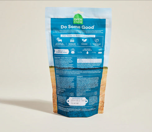 Open Farm Freeze Dried Raw Patties Dog Food - Surf & Turf - 10.5oz Pouch