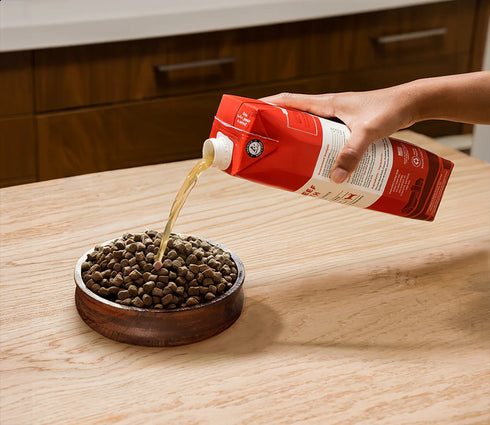 Open Farm Bone Broth For Cats & Dogs - Grass-Fed Beef - 32oz Bottle