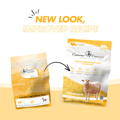 Canine Caviar Limited Ingredient Dry Dog Food - Open Meadow Lamb & Millet - 24lb Bag
