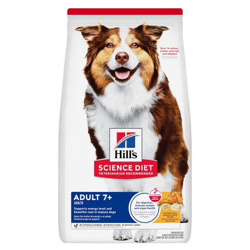 Hill's Science Diet Adult 7+ Dog Food - Chicken & Barely - 33lb Bag