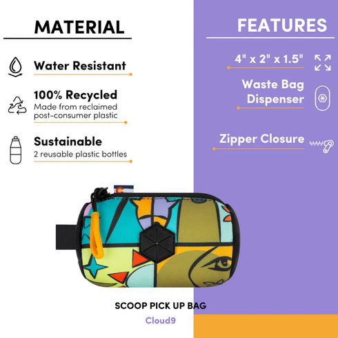 Olly Dog Scoop Pick Up Bag Waste Bag Dispenser - Cloud9