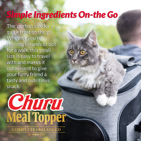 Inaba Churu Cat Meal Topper - Chicken & Cheese - 4 Pack