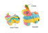 P.L.A.Y. Party Animal Fiesta Fetch Pinata Plush Dog Toy
