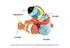 P.L.A.Y. Ocean Buddies Reef Retreat Plush Dog Toy