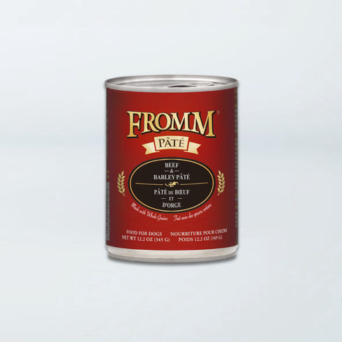 Fromm Pâté Wet Dog Food - Beef & Barley - 12.2oz Can