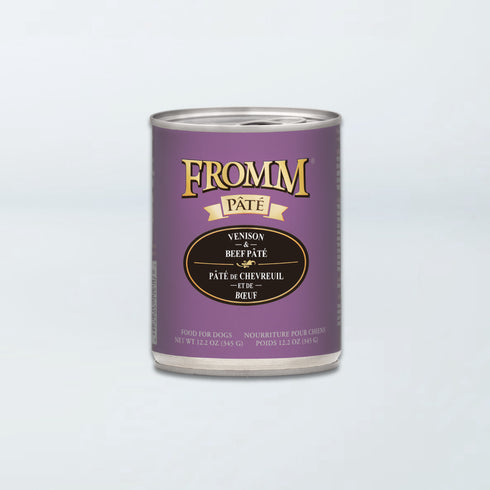 Fromm Pâté Wet Dog Food - Venison & Beef - 12.2oz Can