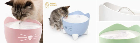 Catit PIXI Cat Water Drinking Fountain - Pink