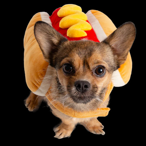 Pet Krewe Hot Dog Costume For Dogs - Large