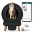 PetSafe ScoopFree Smart Spin Smart Self Cleaning Cat Litter Box - White