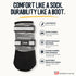 DOK Tiger Toes Outdoor Dog Boots - Size 3 - Grey