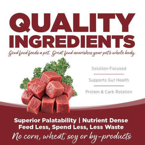 PureVita Limited Ingredient Grain Free Dry Dog Food - Beef & Kale - 25lb Bag