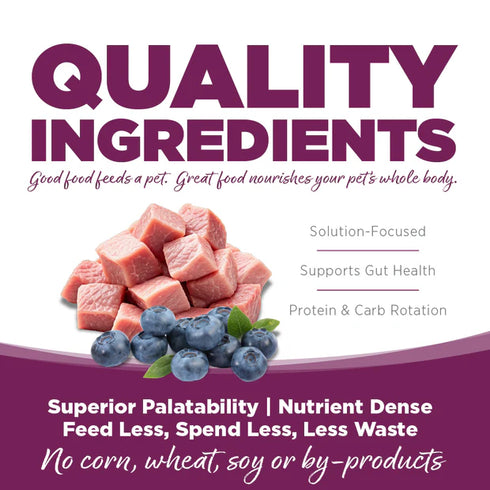 PureVita Limited Ingredient Grain Free Dry Dog Food - Pork & Blueberry - 4lb Bag