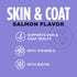 PureVita Skin & Coat Dog Treats - Salmon - 6oz Pouch