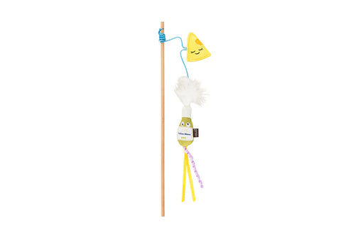 P.L.A.Y. Feline Frenzy Feline Blanc Wand Cat Toy