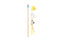 P.L.A.Y. Feline Frenzy Feline Blanc Wand Cat Toy