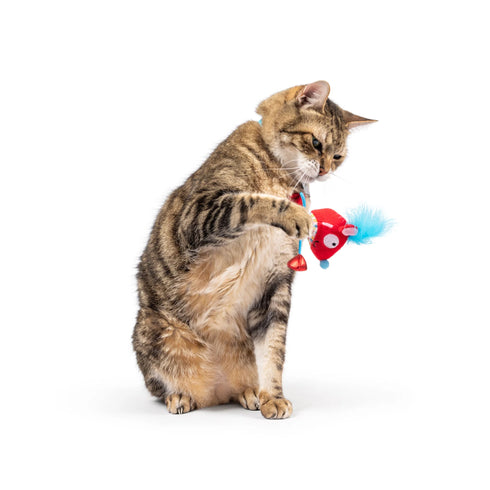 Huxley & Kent Cheerful Mouse Chirpy Cat Toy