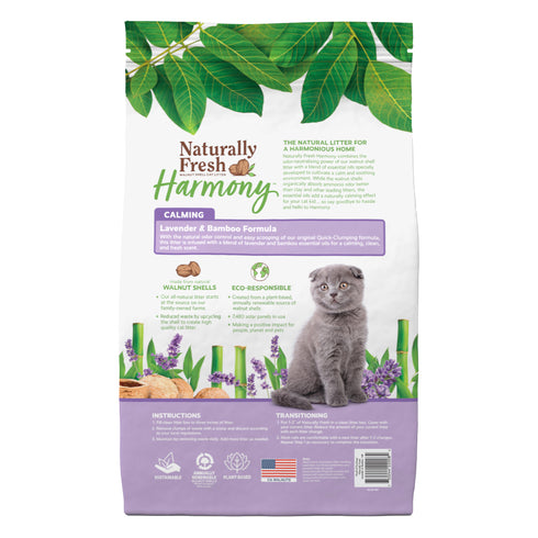 Naturally Fresh Harmony Lavender & Bamboo Scented Cat Litter - 14lb Bag