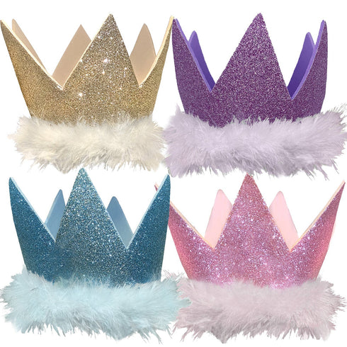 Huxley & Kent Party Crown Small Purple
