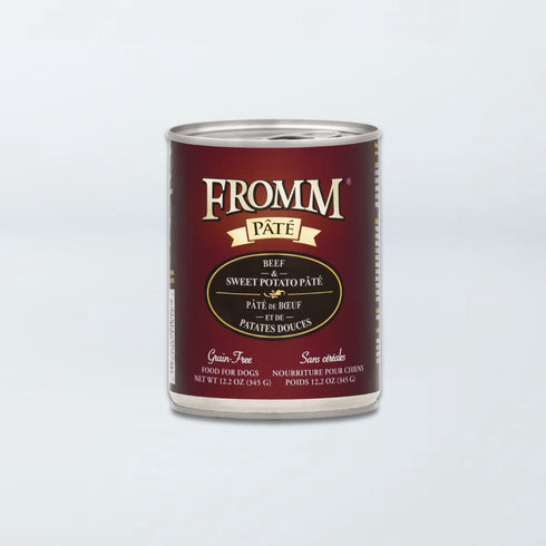 Fromm Pâté Wet Dog Food - Beef & Sweet Potato - 12.2oz Can