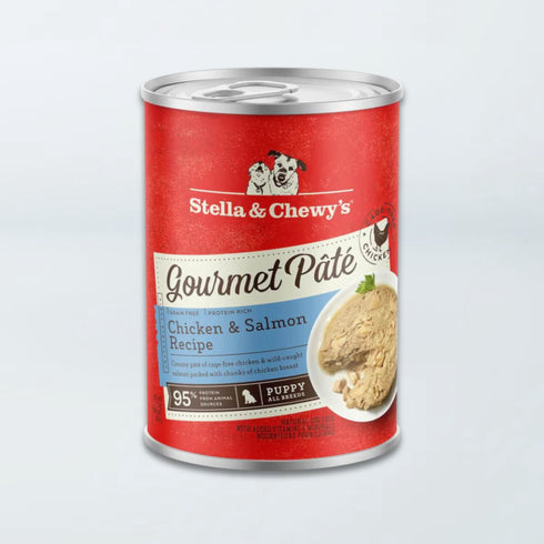 Stella & Chewy's Puppy Gourmet Paté Wet Dog Food - Chicken & Salmon - 12.5oz Can