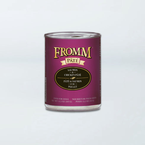 Fromm Pâté Wet Dog Food - Salmon & Chicken - 12.2oz Can