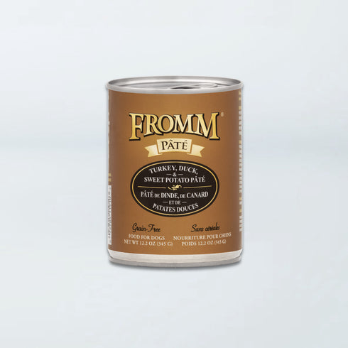 Fromm Pâté Wet Dog Food - Turkey, Duck, & Sweet Potato - 12.2oz Can