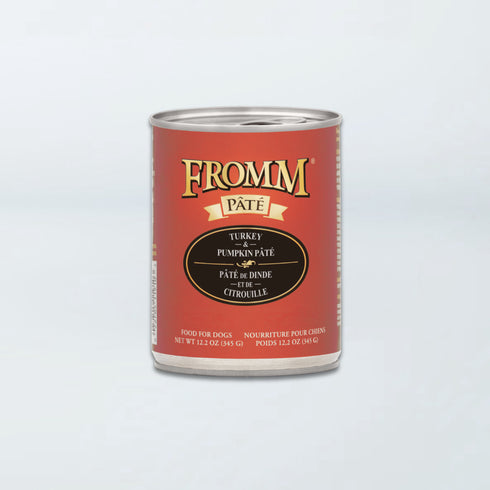 Fromm Pâté Wet Dog Food - Turkey & Pumpkin - 12.2oz Can