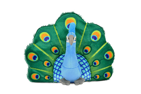 P.L.A.Y. Fetching Flock Percy The Peacock Dog Toy - Large