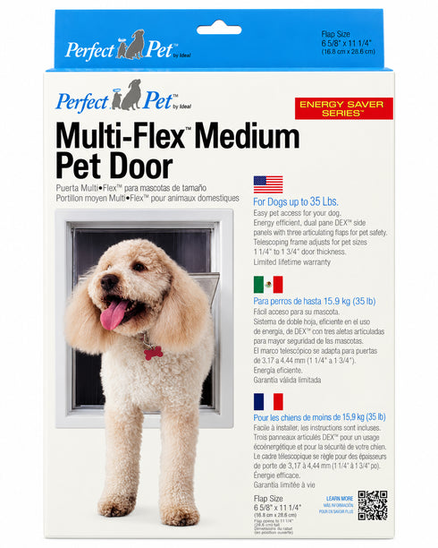 Perfect Pet Multi Flex Pet Door Medium