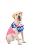 Chilly Dog Knitted Dog Sweater - XX-Large - Hot Pink Ski Bum