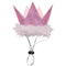 Huxley & Kent Party Crown Small Pink