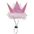 Huxley & Kent Party Crown Small Pink