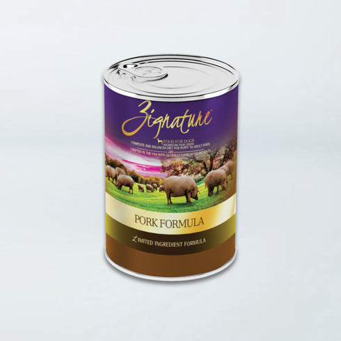 Zignature Wet Dog Food - Pork - 13oz Can