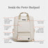 Cleverpup Porter Dog Gear Backpack - Sand