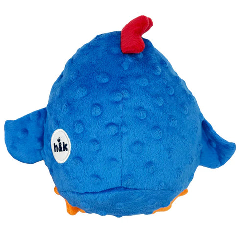 Huxley & Kent Pudgies Chicken Gordon Blue Dog Toy