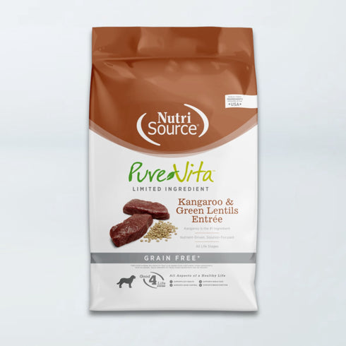 PureVita Limited Ingredient Grain Free Dry Dog Food - Kangaroo & Lentil - 25lb Bag