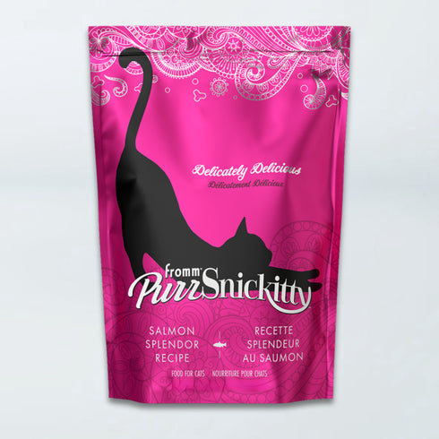Fromm PurrSnickitty Dry Cat Food - Salmon Splendor - 4lb Bag