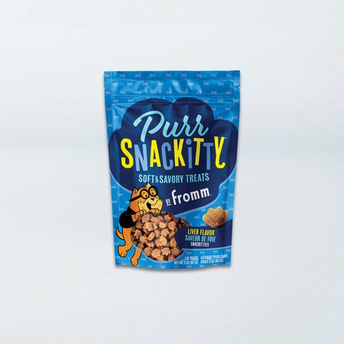 Fromm PurrSnackitty Soft & Savory Cat Treats - Liver - 3oz Bag