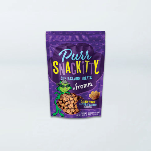 Fromm PurrSnackitty Soft & Savory Cat Treats - Salmon - 3oz Bag