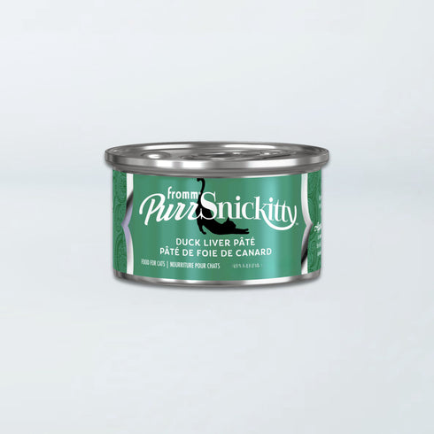 Fromm Purrsnickety Wet Cat Food - Duke Liver Pate - 3oz Can