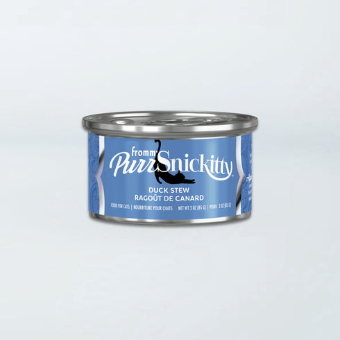Fromm PurrSnickitty Wet Cat Food - Duck Stew - 3oz Can
