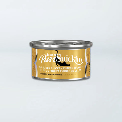 Fromm Purrsnickety Wet Cat Food - Chicken Shreds in Gelée - 3oz Can