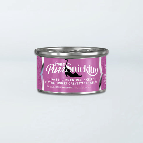 Fromm Purrsnickety Wet Cat Food - Tuna & Shrimp in Gelée - 3oz Can