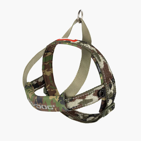 EZYDOG Quick Fit Dog Harness - X-Large 33-42" - Green Camo