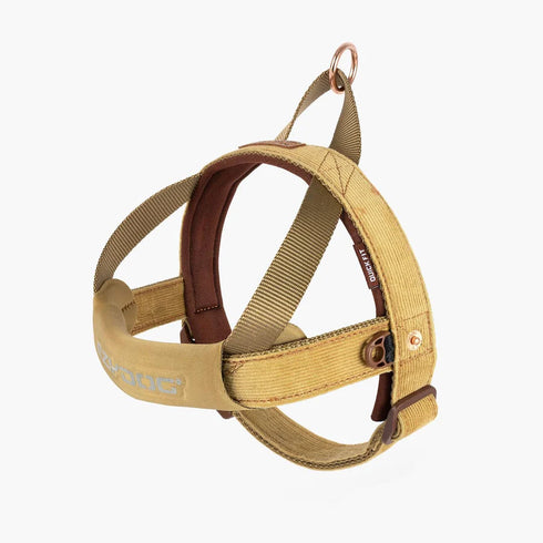 EZYDOG Quick Fit Dog Harness - X-Small 15-18" - Corduroy