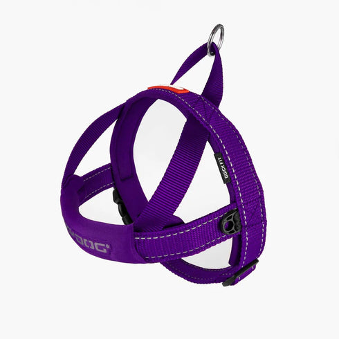 EZYDOG Quick Fit Dog Harness - X-Large 33-42" - Purple