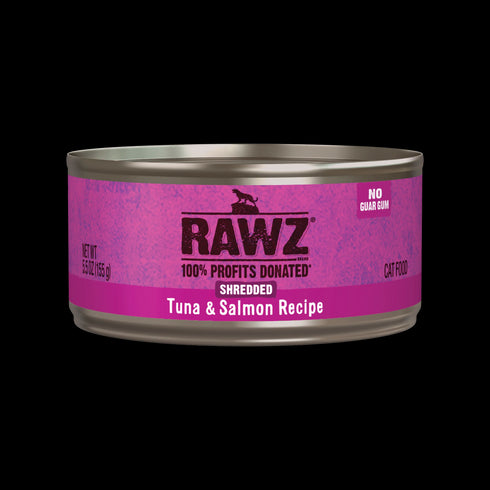 Rawz Shredded Wet Cat Food - Tuna & Salmon - 5.5oz Can